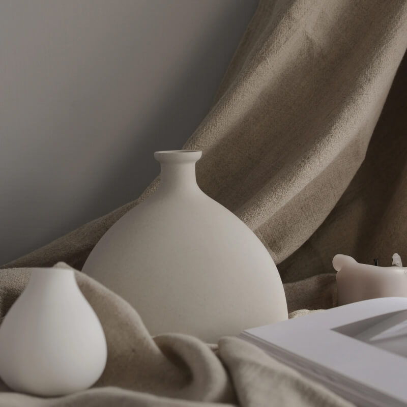 Colored Ceramic Vase - Görsel 2